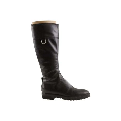 Bottes Bottes d'équitation noires - Sergio Rossi - Modalova
