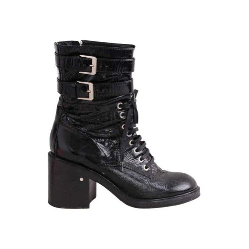Bottines Boots à lacets noires - Laurence Dacade - Modalova