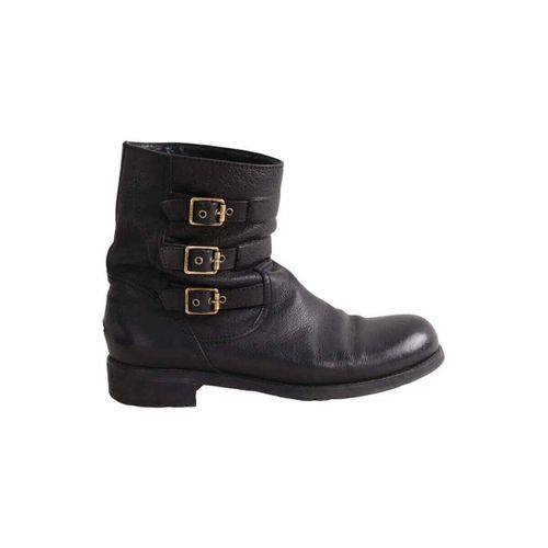 Bottines Boots à boucles noires - Jimmy Choo - Modalova