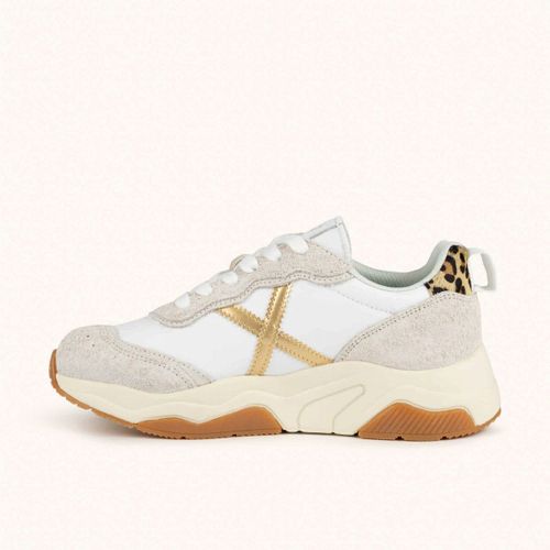 Baskets 8770188 WAVE 188-WHITE GOLD ANIMALIER - Munich - Modalova