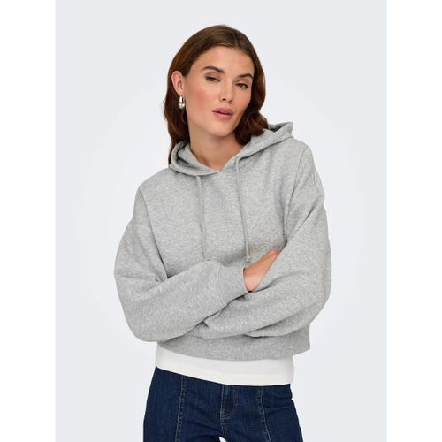 Sweatshirts à capuche 15317985 SWEAT HOODIE-LIGHT GREY MELANGE - Only - Modalova
