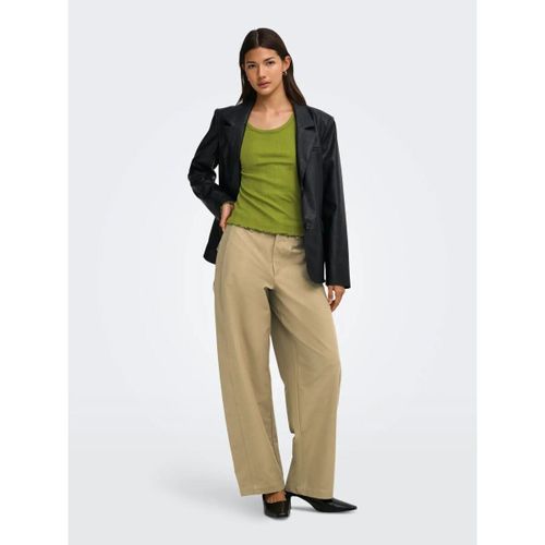 Pantalons large 15371522 CLAIR MW BARREL-CORNSTALK - Only - Modalova