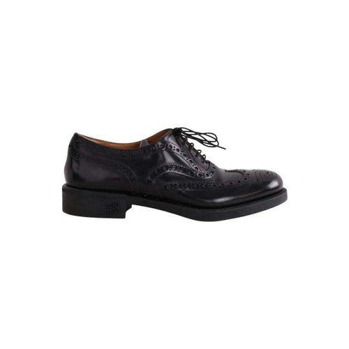 Ville basse Chaussures à lacets noires - Miu Miu - Modalova