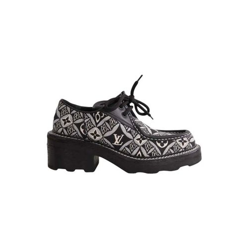 Derbies Chaussures à lacets Derbies en toile beaubourg noires - Louis Vuitton - Modalova