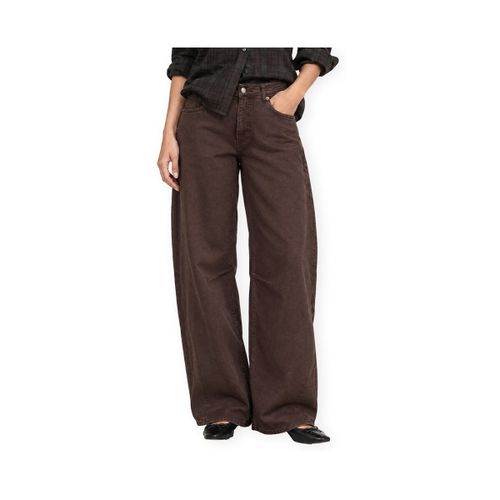 Jeans larges Calças Calla Baggy - Chocolate Torte - Only - Modalova