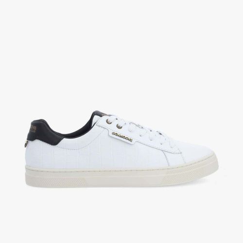 Baskets basses Sparkle Biker - Blanc - Schmoove - Modalova