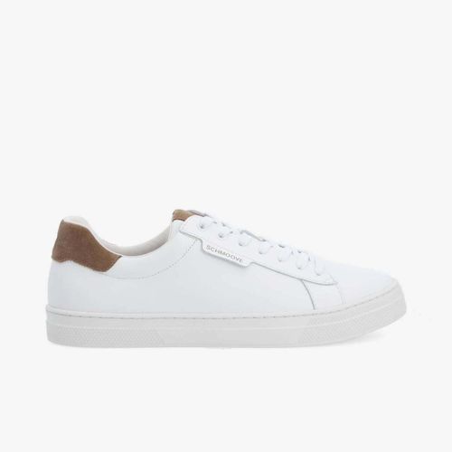 Baskets basses Sparkle Sneaker - Blanc/Marron - Schmoove - Modalova