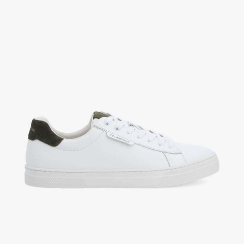 Baskets basses Sparkle Sneaker - Blanc/Kaki - Schmoove - Modalova