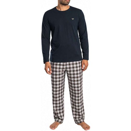 Ensembles de pyjama Ensemble pyjama à manches longues à grands carreaux - Emporio Armani - Modalova