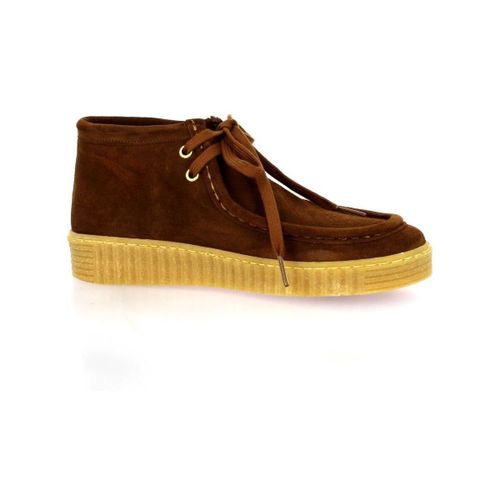 Bottines Boots cuir velours tabac - Belang - Modalova
