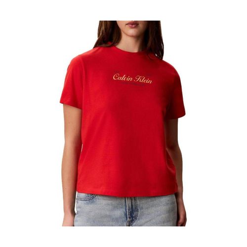 T-shirt Classic Script - Calvin Klein Jeans - Modalova