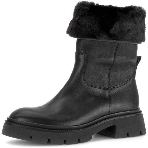 Bottes Bottines en cuir lisse à talon décroché - Gabor - Modalova
