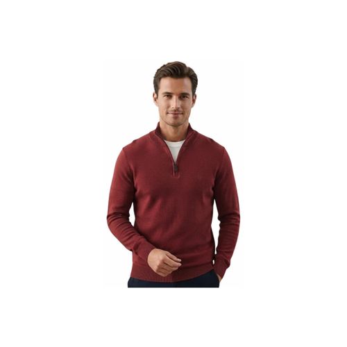 Pull - Pull col montant zippé - bordeaux - Torrente - Modalova