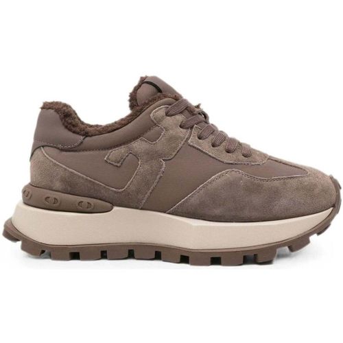 Baskets Women's Brown Warm Shoes - Sergio Moretti - Modalova