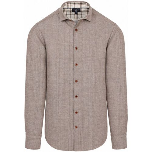 Chemise Chemise Herringbone Marron - State Of Art - Modalova
