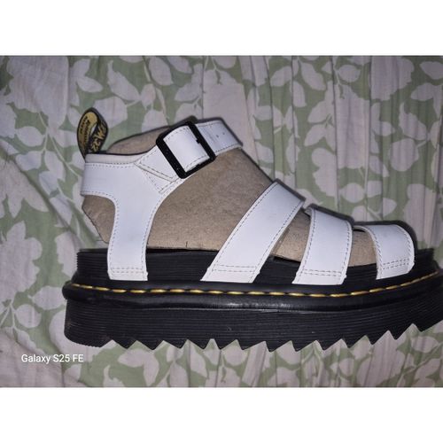 Sandales compensées DR MARTENS 25768100 BLAIRE HYDRO BLANC 39 - Dr. Martens - Modalova