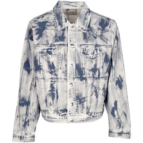 Blouson Giubbotto Uomo Paint Jacket White - Arte Antwerp - Modalova
