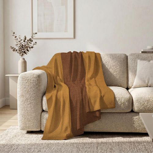 Plaids, jetés Natalia - Soleil D'Ocre - Modalova