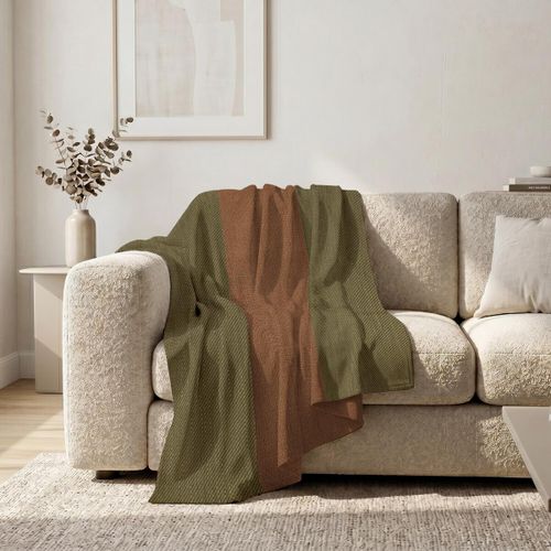 Plaids, jetés Natalia - Soleil D'Ocre - Modalova