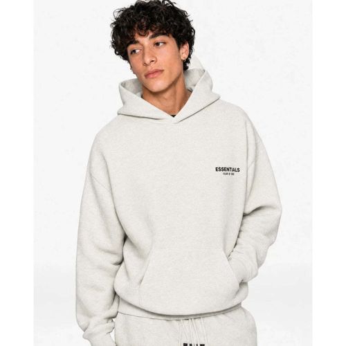 Pull Essentials (SS22) Hoodie Light Oatmeal - Fear Of God - Modalova