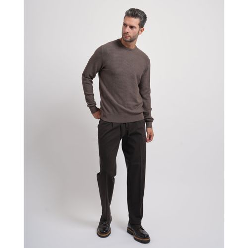 Pantalon Pantalon avec pinces et cordon - Yes Zee - Modalova