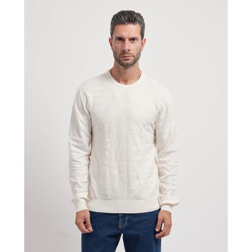 Pull Pull avec trame all-over - Yes Zee - Modalova