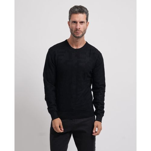 Pull Pull avec trame all-over - Yes Zee - Modalova