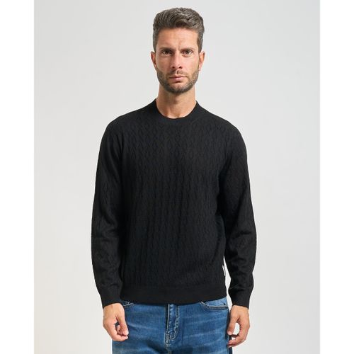 Pull Pull tricot à vagues - Armani Exchange - Modalova