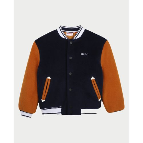 Blouson enfant Veste Teddy Marine - HUGO - Modalova