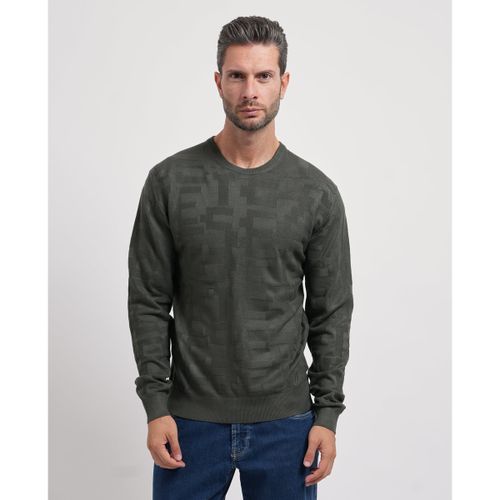 Pull Pull avec trame all-over - Yes Zee - Modalova
