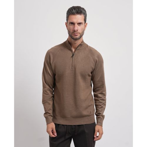 Pull Yes Zee Pull avec zip homme - Yes Zee - Modalova