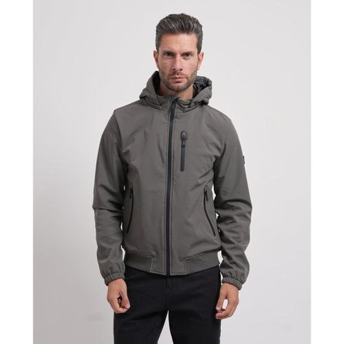 Blouson Blouson avec capuche et poche poitrine - Yes Zee - Modalova