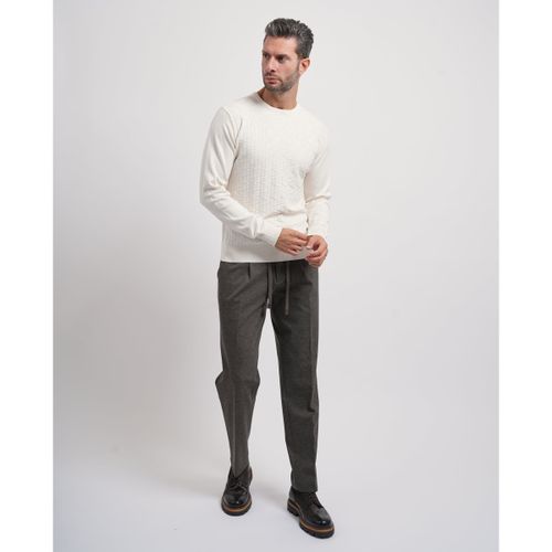 Pantalon Pantalon avec pinces et cordon - Yes Zee - Modalova