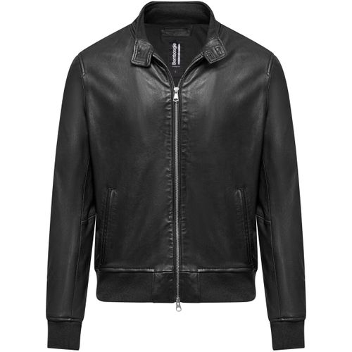 Veste Bomboogie Man Leather Jacket - Bomboogie - Modalova