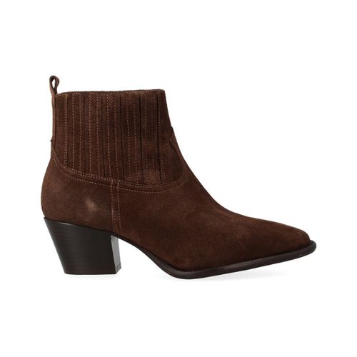 Boots Bottines 9933-VELOUR-CAFFE - Anna F. - Modalova