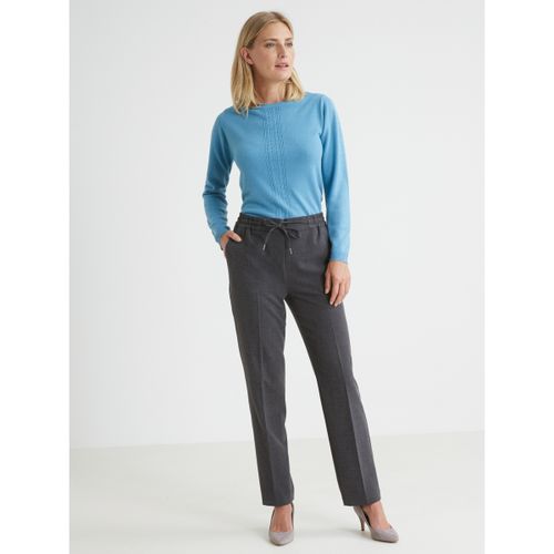 Pantalon Pantalon élastiqué ceinture droite - Daxon - Modalova
