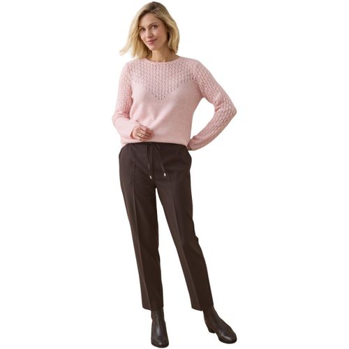 Pantalon Pantalon élastiqué ceinture droite - Daxon - Modalova