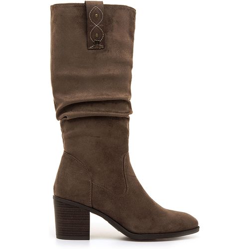 Bottes à talon 56250 sofinu_taupe - MTNG - Modalova