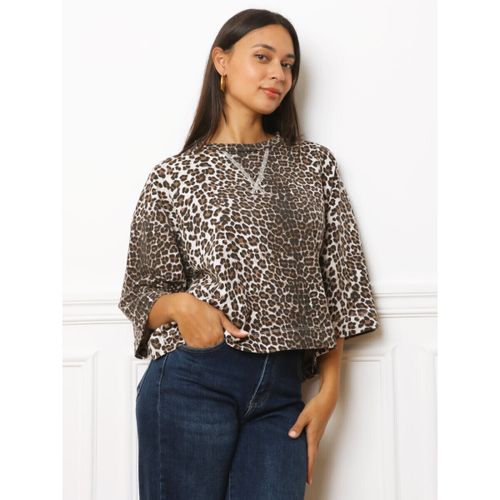Blouses Tops, t-shirts - Marron - La Modeuse - Modalova