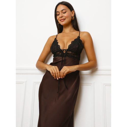 Robe Robes - Marron - La Modeuse - Modalova