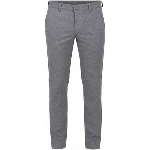 Pantalon Chino Pico Flanelle Gris - Suitable - Modalova
