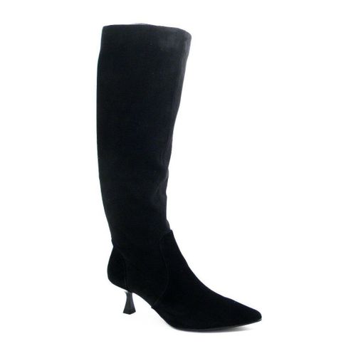 Bottes à talon Botte , Suedine, Zip - 2C6224 - Donna Serena - Modalova