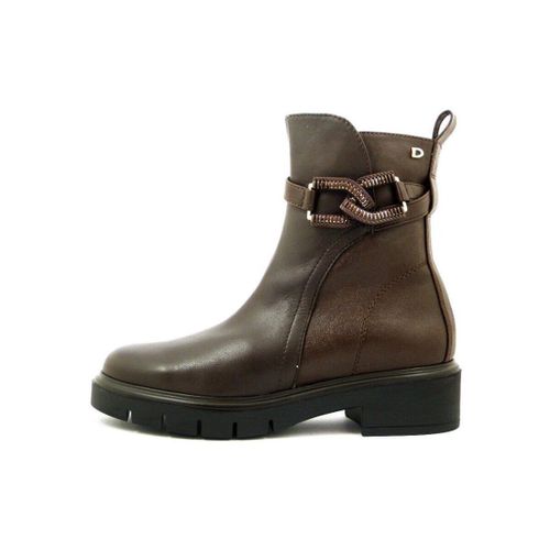 Boots Bottine , Cuir douce, Zip - 136242 - Donna Serena - Modalova