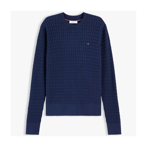 Pull Ww0ww44993 Cotton Cable Fine Gg - Tommy Hilfiger - Modalova