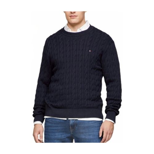 Pull Mw0mw33132 Classic Cotton Cable Cre - Tommy Hilfiger - Modalova
