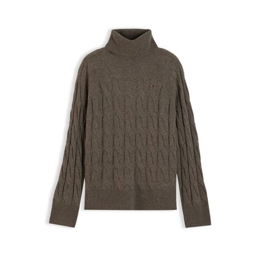 Pull Ww0ww46791 Soft Wool Cable Roll - Tommy Hilfiger - Modalova