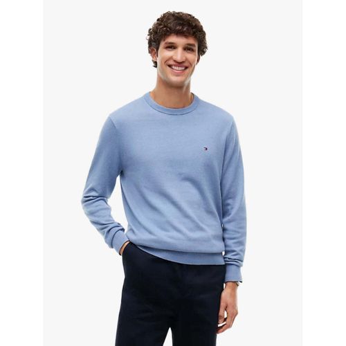 Sweat-shirt Pull bleu en cachemire - Tommy Hilfiger - Modalova