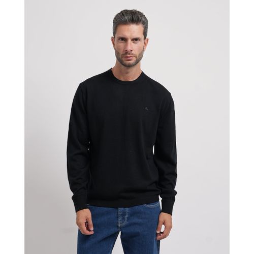 Pull Pull en laine mérinos - Calvin Klein Jeans - Modalova