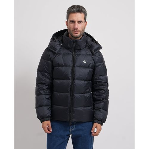 Blouson Doudoune avec capuche et logo - Calvin Klein Jeans - Modalova