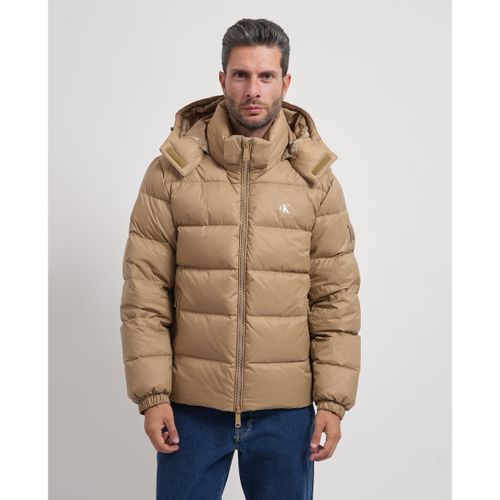 Blouson Doudoune avec capuche et logo - Calvin Klein Jeans - Modalova